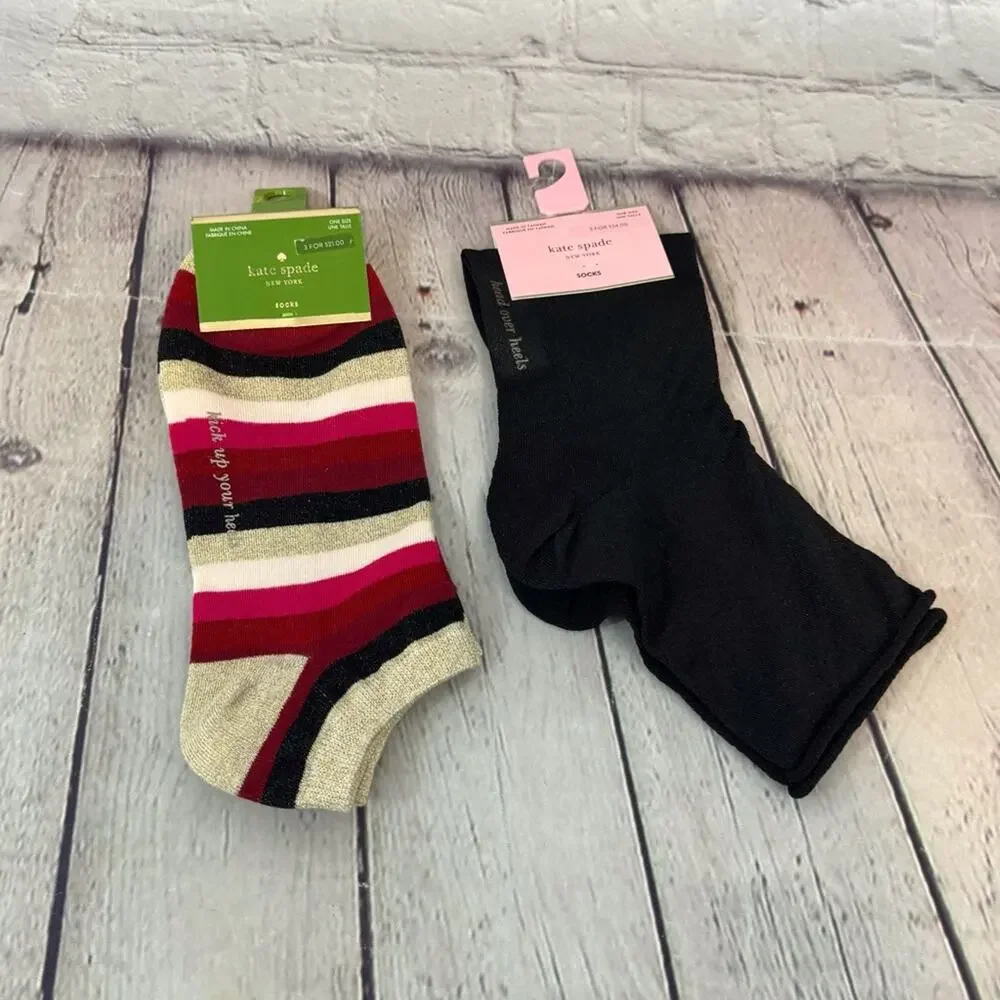 Kate Spade New York 2 Pairs of Socks
